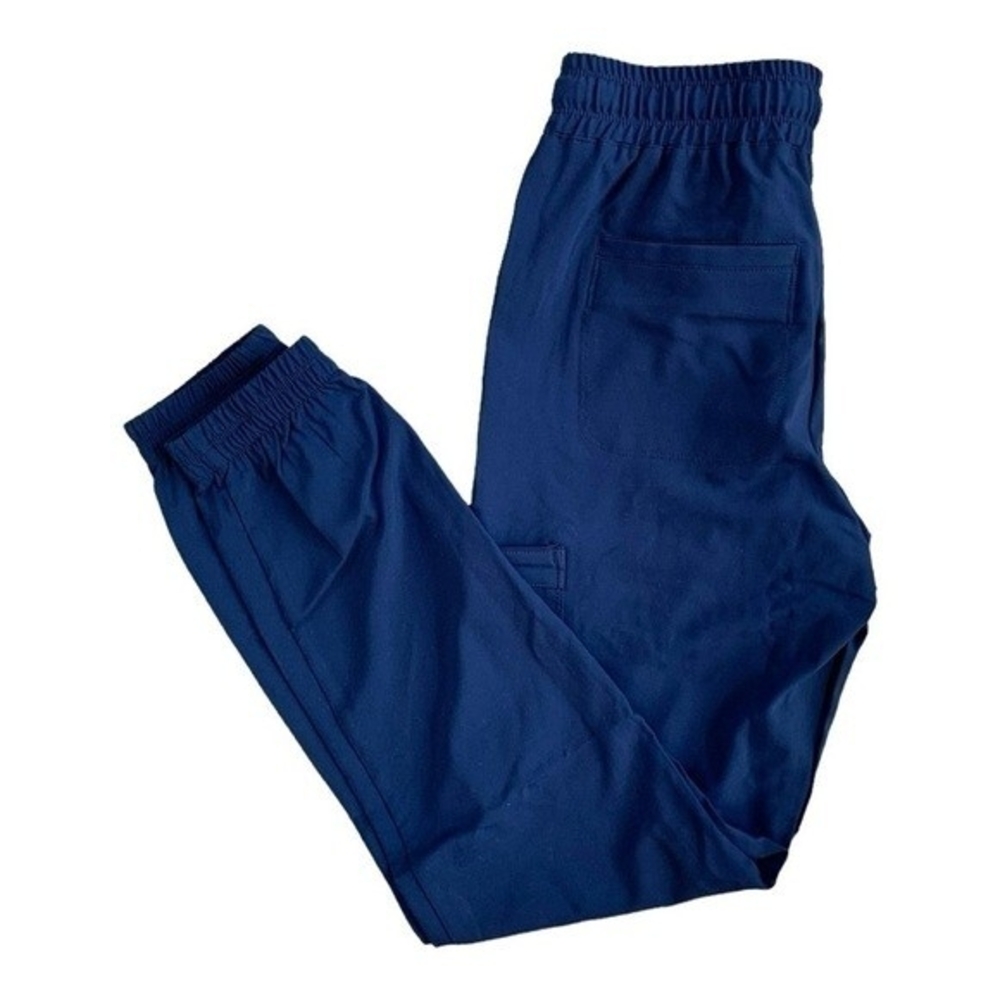 Barco Voyager 6 Pocket CiCLO Jogger Scrub Pants XS Indigo Blue Eco Friendly NWT - Picture 5 of 7